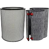 PUREBURG HEPA Filter Compatible with Dyson Big+Quiet Formaldehyde Purifier | Model BP03 BP04 BP06 Extra Large, HEPA and 2 Carbon Filter Parts 972132-01 972133-02, 3 Piece Pack