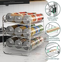 MAXIFFE 3 Tier Can Organizer for