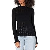 PAIGE Women's Lysette Turtleneck Cotton Silk Blend Sweater