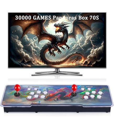 Amazon.com: RegiisJoy 30000 in 1 Pandoras Box 70S Arcade