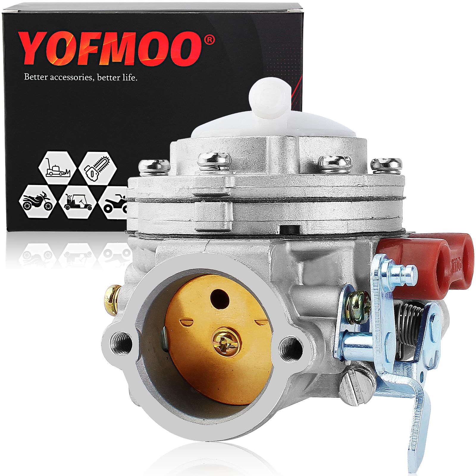 YOFMOO Carburetor Carb Compatible for 070 090 090G 090AV LB-S9 H GCA52 Tillotson HL-324A HL-244A HL324A HL244A 1106-120-0605
