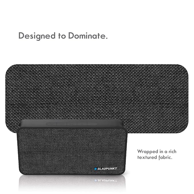 blaupunkt bt 100 bk 12w bluetooth speaker