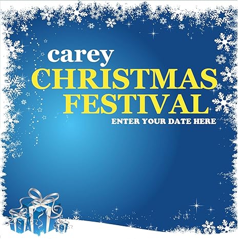 Christmas Festival Banner 11 Oz Vinyl Metal Grommets Hemmed