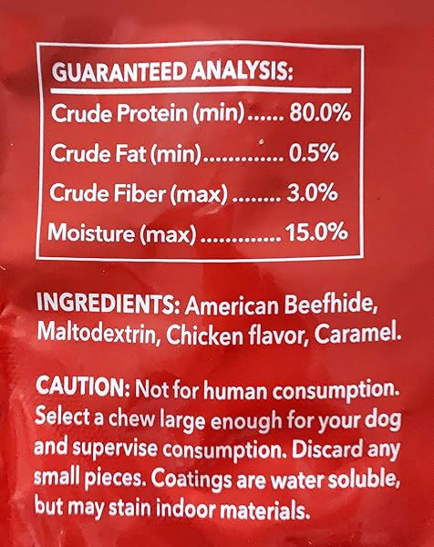 PET FACTORY AMERICAN BEEFHIDE CHIPS CHICKEN FLAVORED – 22OZ