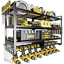 POKIPO Large Power Tool Organizer Wall Mount,4