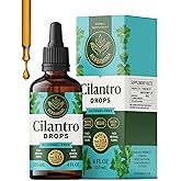 HERBAMAMA Cilantro Tincture - Vegan Cilantro Extract Drops Rich in Antioxidants for Natural Cleansing & Detox - Non-GMO, Alcohol & Sugar-Free Liquid Supplement, 56-Day Supply