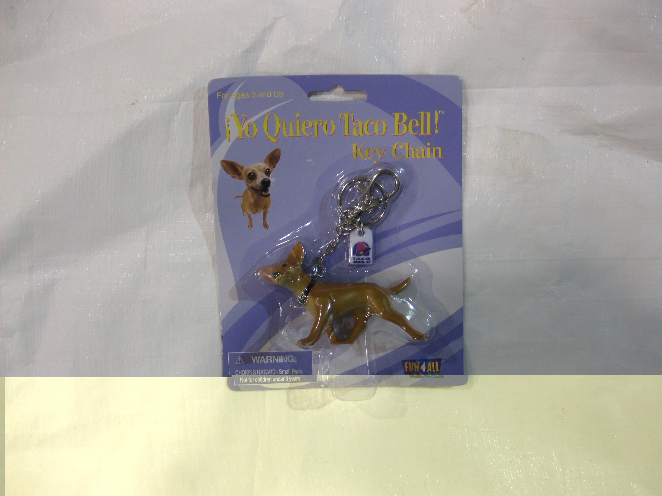 Yo Quiero Taco Bell Key Chain Fun 4 All Taco Bell Dog 1998