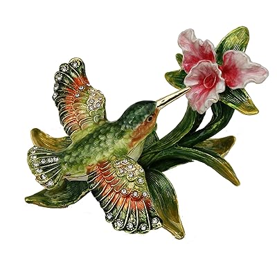 Swarovski Crystal Flying Hummingbird Pewter Figurine Nigeria Ubuy