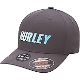 Hurley Men's Trucker Hat - H2O-Dri Stretch Curved Bill Skyridge Baseball Cap for Men - UPF 50+ Breathable Mens Ball Cap