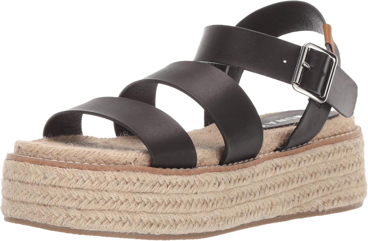 coolway bory espadrille platform sandal
