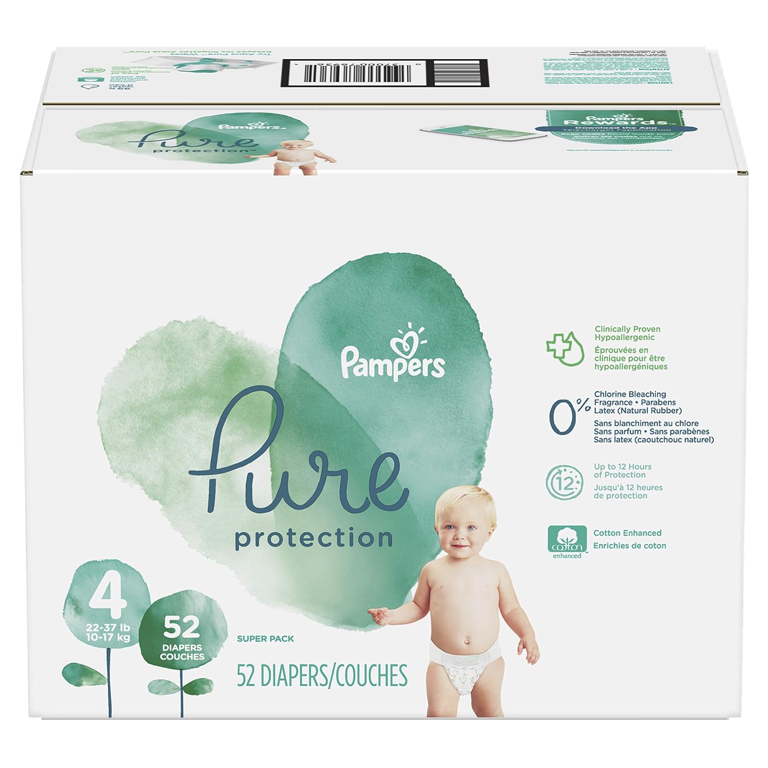 pampers pure diapers canada
