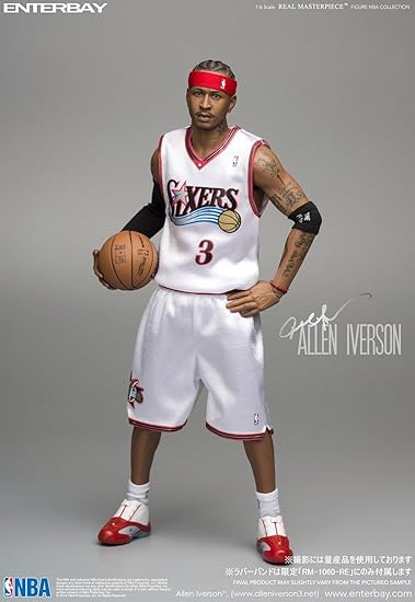 Amazon Co Jp 1 6 Real Masterpiece Collectible Figure Nba Collection Allen Iverson Rm 1060 Hobby