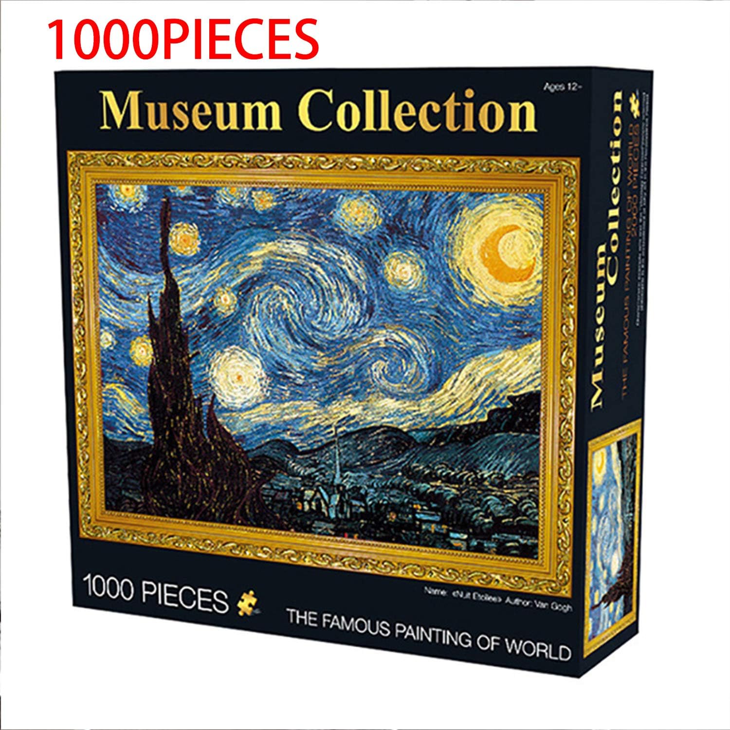 1000 Piece Jigsaw Puzzles for Kids Adult Museum Collection Jigsaw Puzzle Interesting Toys Kids Educational Toy Set