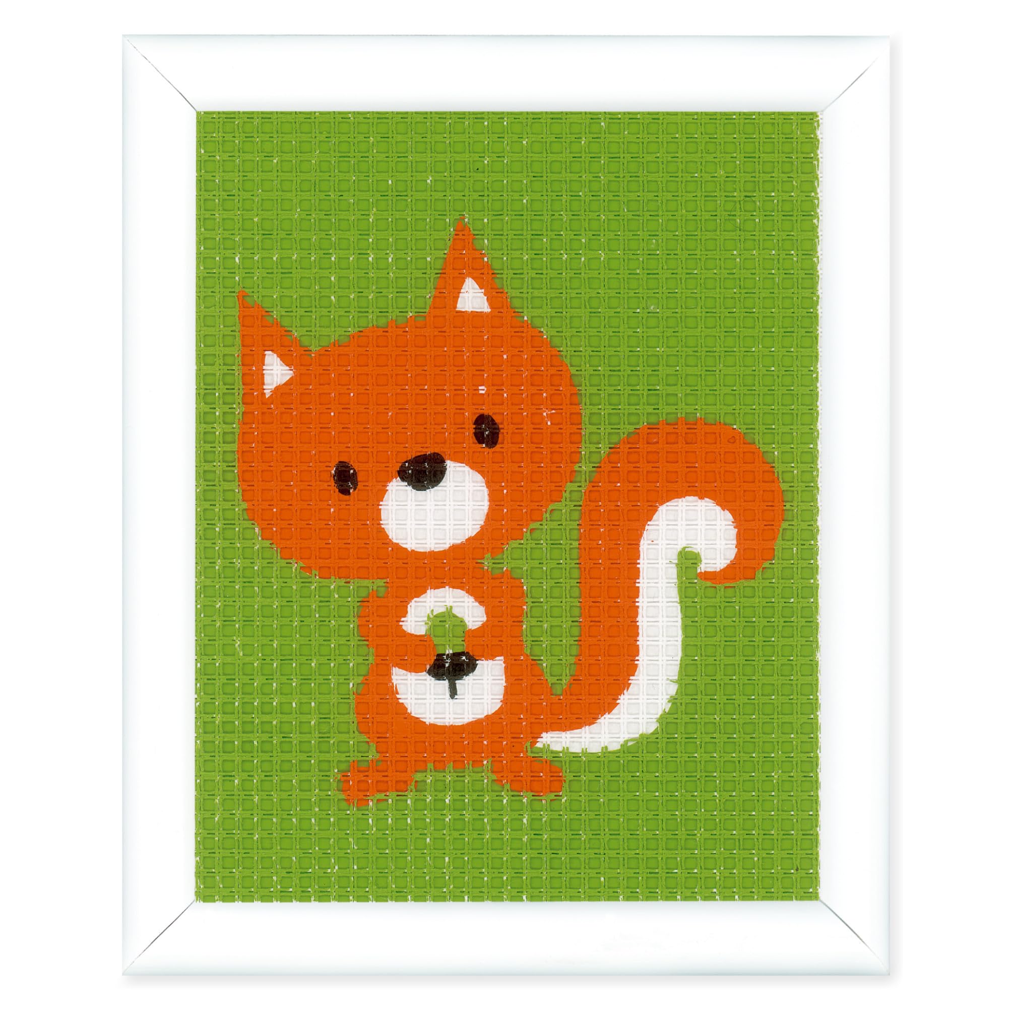 Vervaco Tapestry Kit: Little Squirrel, NA, 12.5 x 16cm