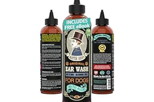 MISTER BEN'S Original Dog Ear Cleaner - Natural, Effective Dog Ear Infection Treatment & Cleanser (Wash)