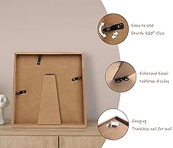 Gdfmsc Square 4x4 Picture Frame with Mat for