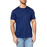 Armani Exchange Mens Solid Colored Basic Pima Crew Neck