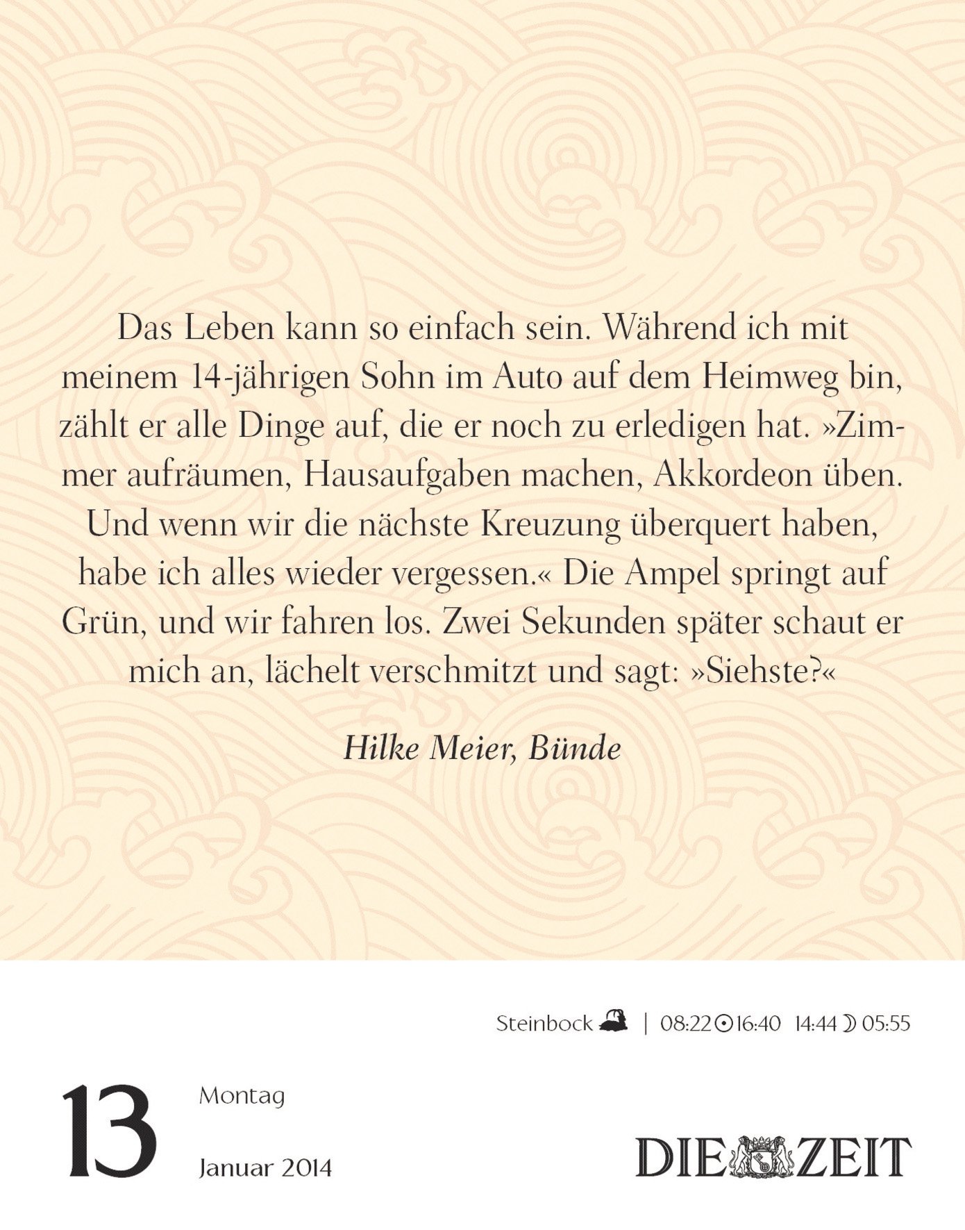 Was Mein Leben Reicher Macht 2014 Glucksmomente Fur Jeden Tag In Kooperation Mit Die Zeit Amazon De Harenberg Bucher