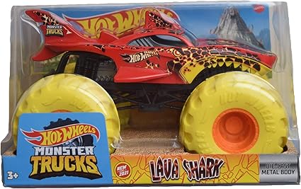 DieCast Hotwheels Monster Trucks [Lava 