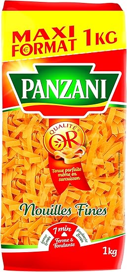 Panzani Pates Nouilles Fines 1 Kg Amazon Fr Epicerie