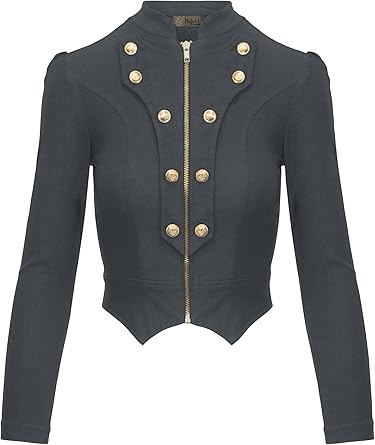 zip up blazer womens
