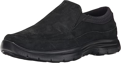 skechers memory foam uomo nere
