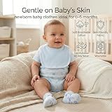 Baby Box Shop Newborn Baby Boy Gift Hamper Set with Blue Teddy Box Keepsake view 4