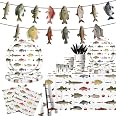 20 Pcs Mini Fishing Pole Cupcake Picks - Fisherman Theme Party Decorations For Cakes, Appetizers - View #4