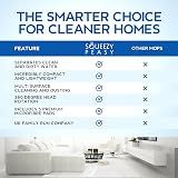 SqueezyPeasy Premium Flat Mop and Bucket Set 3 Chamber Water Separator view 6