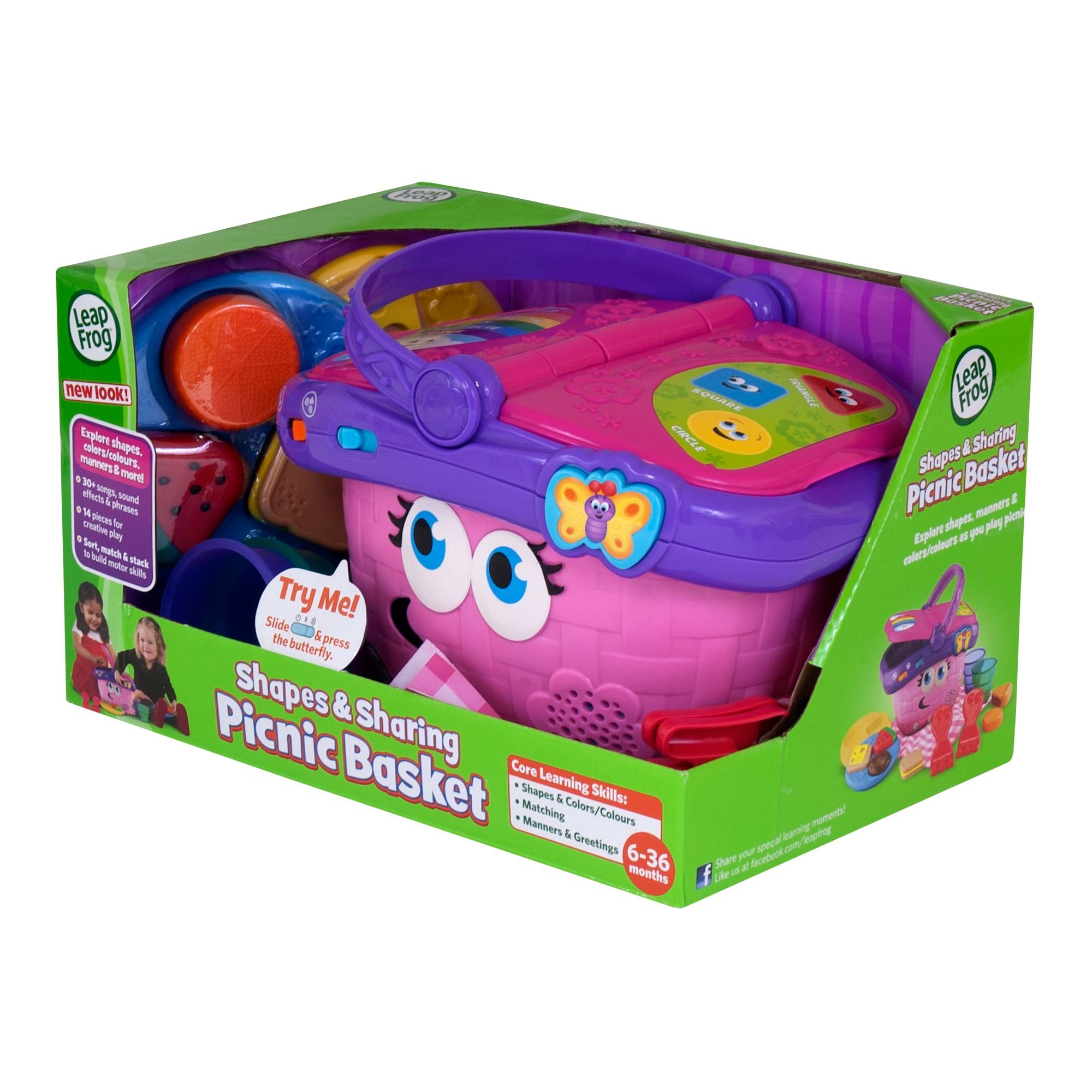 Picnic Baskets for children And Sharing Kids Play By LeapFrog