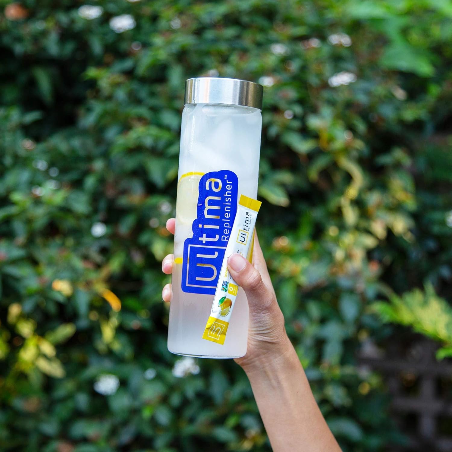 Ultima Replenisher Electrolyte Hydration Powder, Lemonade, 90 Serving Canister - Sugar Free, 0 Calories, 0 Carbs - Gluten-Free, Keto, Non-GMO with Magnesium, Potassium, Calcium: Health & Personal Care