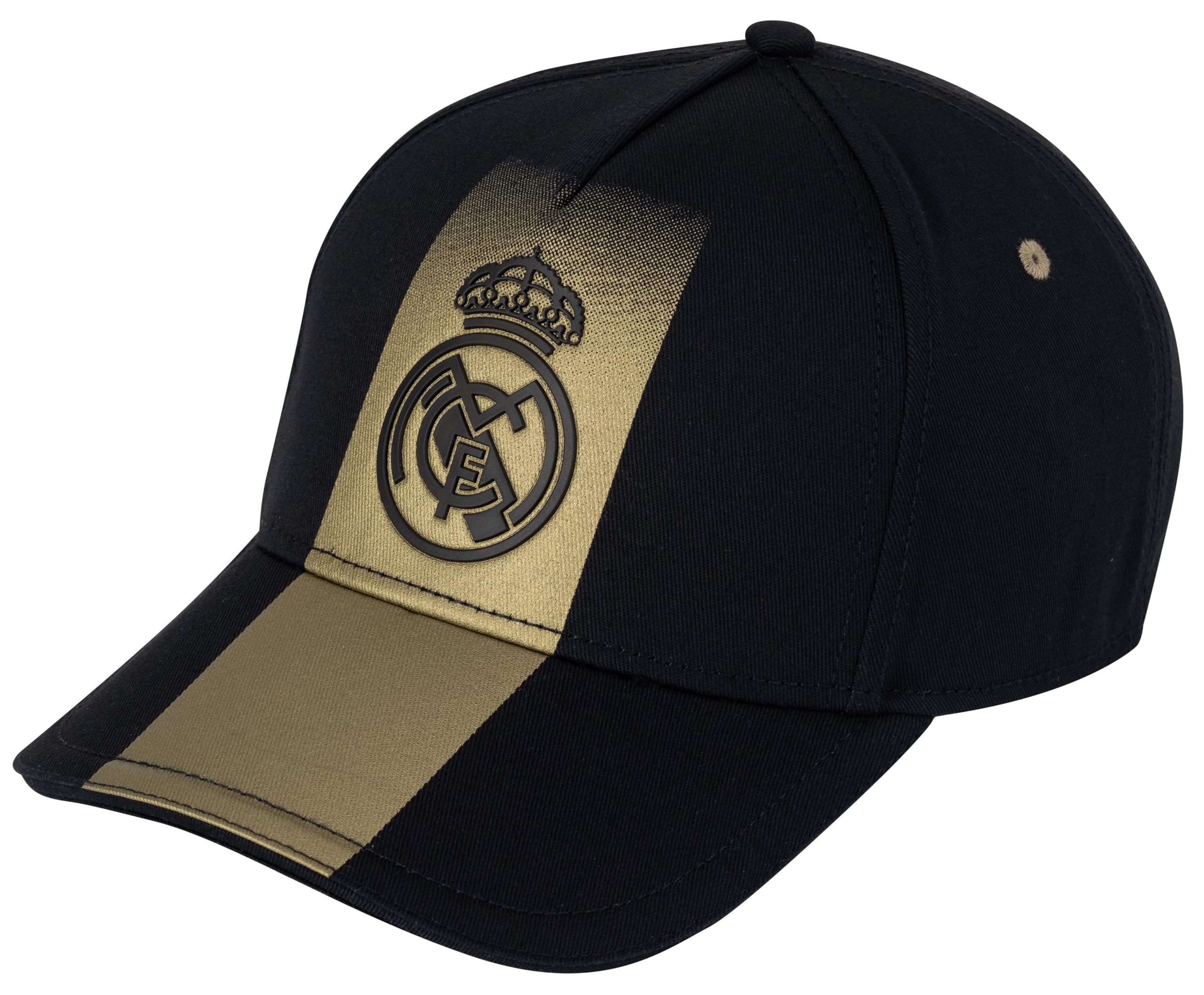 Real Madrid Real Children's Cap – Official Collection Adjustable Size, Black, One size