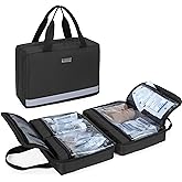 Trunab Small First Aid Kit Bag Empty Portable Emergency Kits Trauma Bag, Ideal for Car, Home, Camping and Hiking, Black, Bag Only