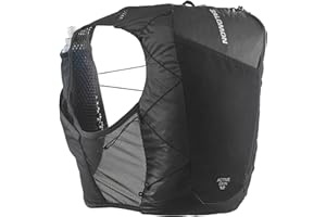 Salomon Unisex Active Skin 12, Hydration & Storage Vest with 500ml Flasks Included