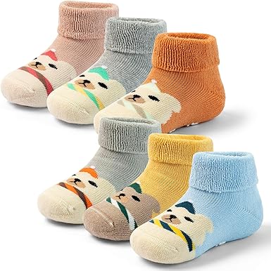 baby boy socks with grips