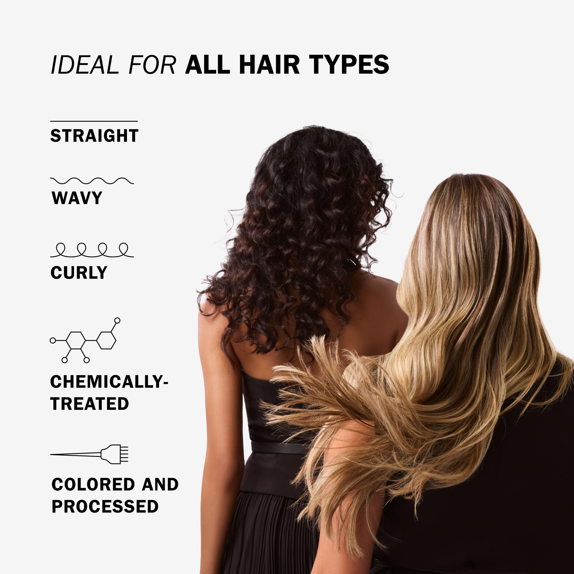 TRUSS Fluid Fix - Long-lasting Curl And Defining Hold - Leave-in Heat Protectant Styling Spray For Hair - Provides Definition And Volume At The Roots For Curls