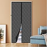 Magnetic Thermal Insulated Door Curtain, Fits Door