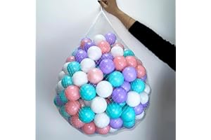 LOVGRILS Kids Ball Pit Balls 170 for Ball Pit | Soft Plastic Pit Balls BPA Free Crush Proof Play Balls for Baby | 4 Colorful Balls for Toddler Ball Pit | Play Tent Pet Cute Dogs Playhouse Playpen Party