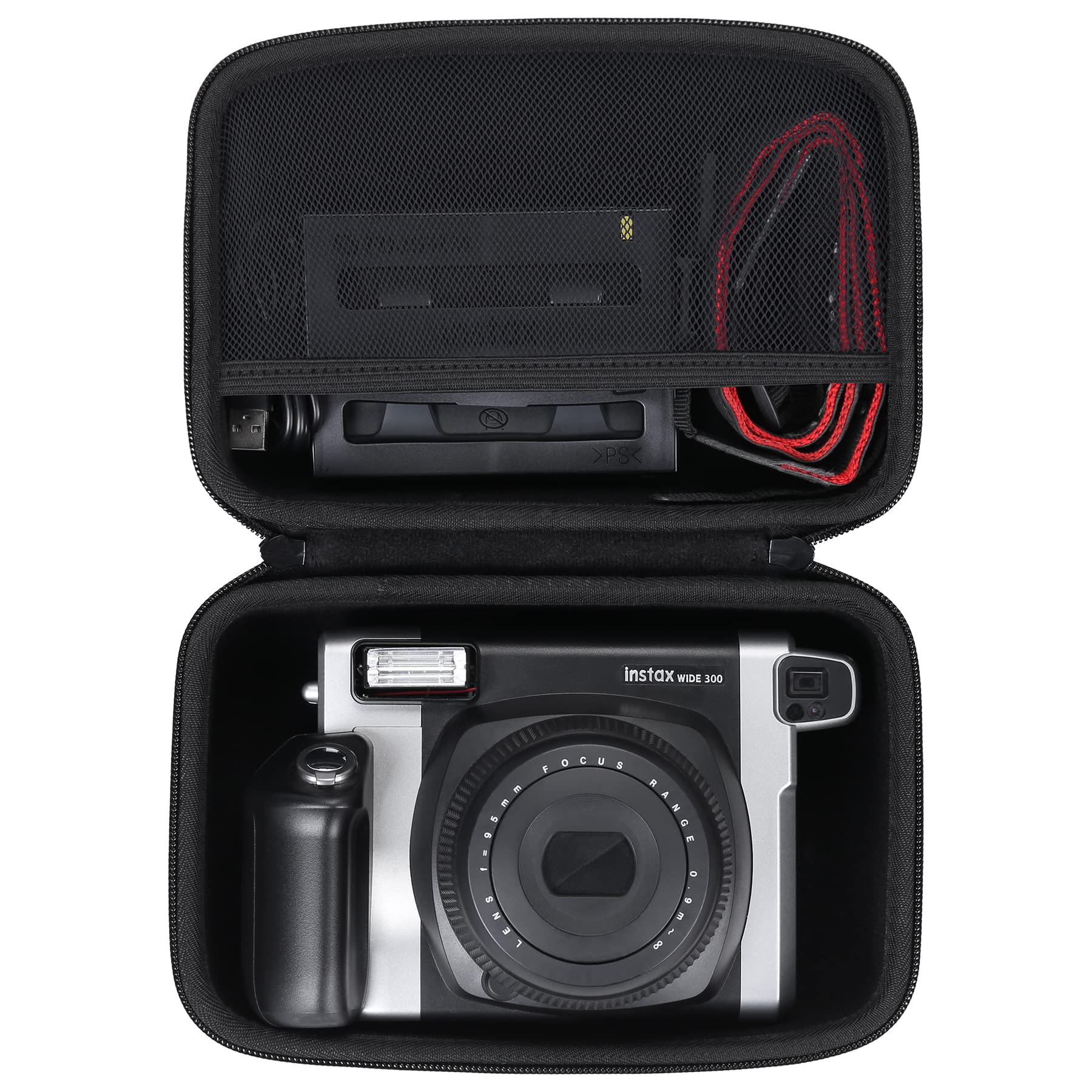 Khanka Hard Camera Case for Fujifilm Instax Wide 300/210 Instant Camera.Fits Wide Film (2 x 10 Shots) photopapers.(Case only)