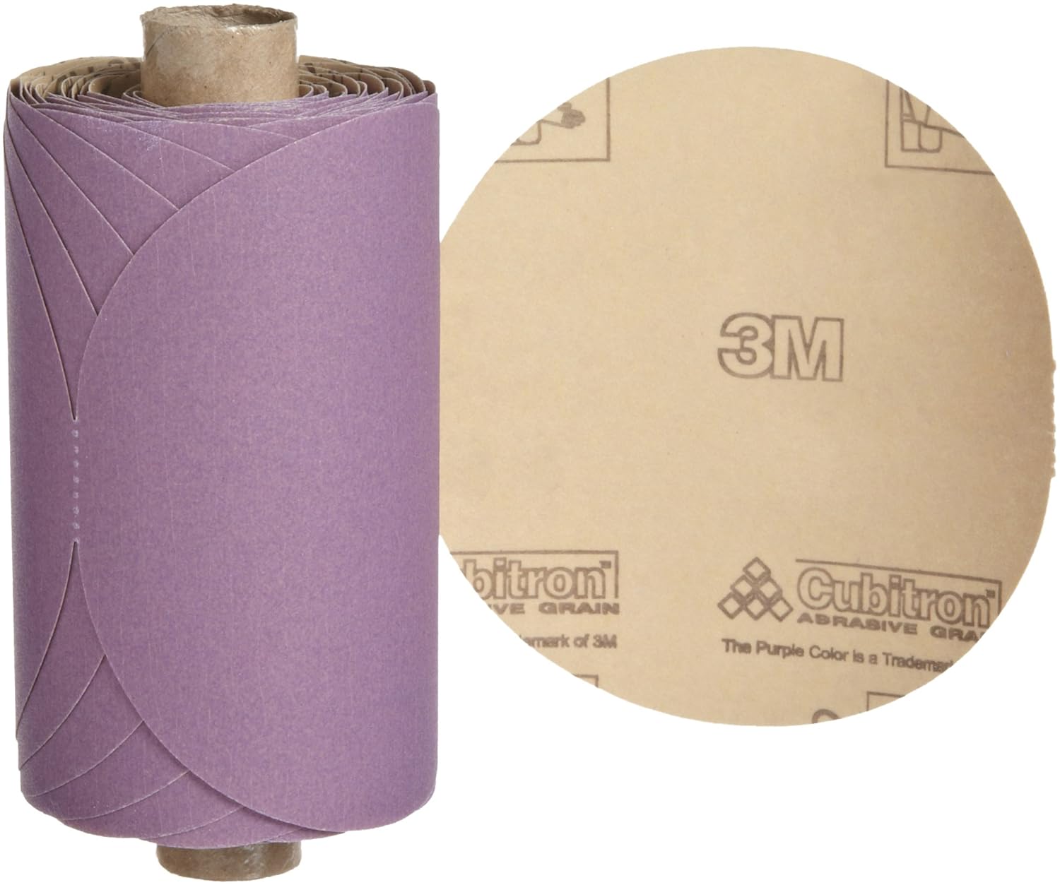 3M Stikit Paper Disc Roll 735U, P220 C-weight, 5 in x NH, Die 500X