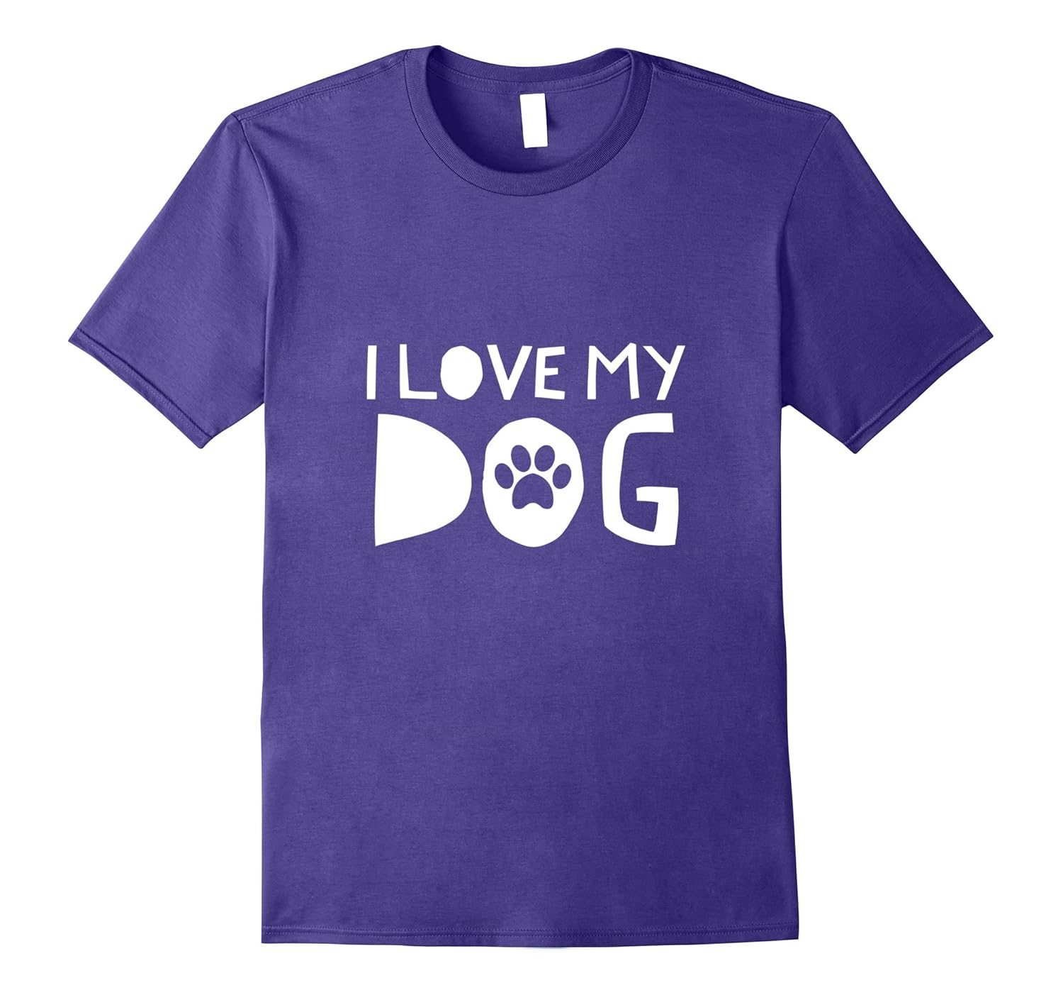 Calm Pepper Co. I Love My Dog T-Shirt-AZP