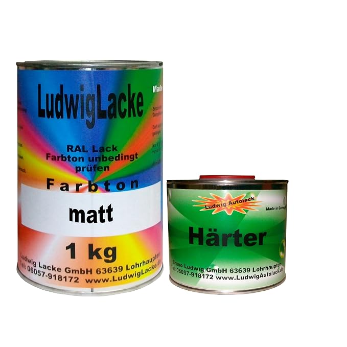 LudwigLacke RAL 7022 Umbra Grau Matt – 400 Ml 1K Sprühlack, Für Innen & Außen, Made In Germany