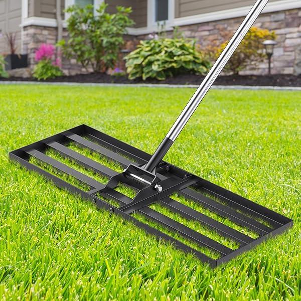 30X10 INCH LAWN LEVELING RAKE, YUMATUM 72″ EFFORT...
