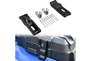 SAUTVS Front Storage Rack Rubber Latch for Polaris Sportsman 500 550 850 1000 09-24, Flexible Rubber Draw Latch Kit for Polar