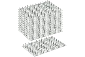 MOZCORN 10 Pcs Truss Plates 4x6 Inch, Pronged Truss Mending Plate with Nail Teeth, Mending Plates for Wood Trusses Construction