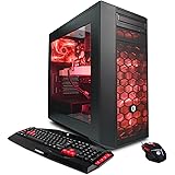 CYBERPOWERPC Gamer Xtreme GXi10060A Desktop Gaming PC (Intel i5-7400 3.0GHz, NVIDIA GT 730 2GB, 8GB DDR4 RAM, 1TB 7200RPM HDD, Win 10 Home), Black