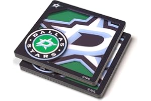 YouTheFan NHL 3D logo Series Coasters