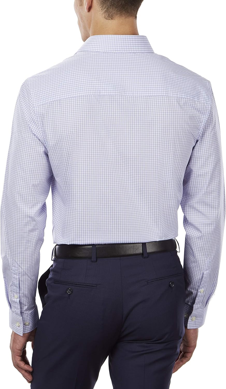 Unlisted by Kenneth Cole Men's Dress Shirt Slim Fit Checks and Stripes (Patterned) at  Men’s Clothing store