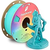 Polymaker Panchroma Teal 3D Printer Filament, 1.75mm 1kg, Prints Better Than PLA, High Speed Printing, Compatible with Most 3D Printers