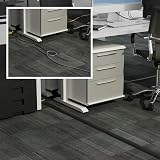 D-Line CC-1 Cable Protector Floor Cord Channel 1.8m Black 17x9mm Cavity view 4